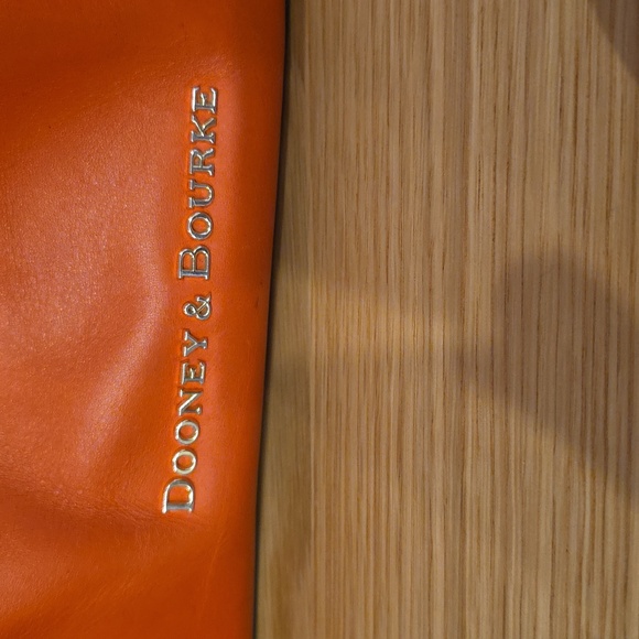 Dooney & Bourke DB Barlow Pink Florentine Leather Shoulderbag Crossbody Satchel - Picture 2 of 7